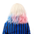 Enid Sinclair Inspired Wig – Short Pink & Blue Wavy Cosplay Hair for Women (Color: Enid-3)