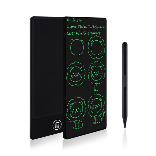 6.5” Mini LCD Writing Tablet – Ultra-Light Travel Sketch Pad (Black)