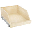 Lovmor Beveled Pull-Out Cabinet Drawer – Tall Solid Wood Slide-Out Organizer for Pantry & Kitchen