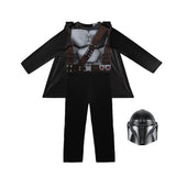 Kids The Mandalorian Costume – Official Star Wars Beskar Armor Outfit with Cape & Mask