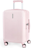 Purple 20-Inch Expandable Hardshell Carry-On with TSA