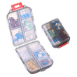 Portable Travel Pill Organizer with 10 Compartments – Compact Weekly Medication Storage Case for Purse, Backpack & Travel