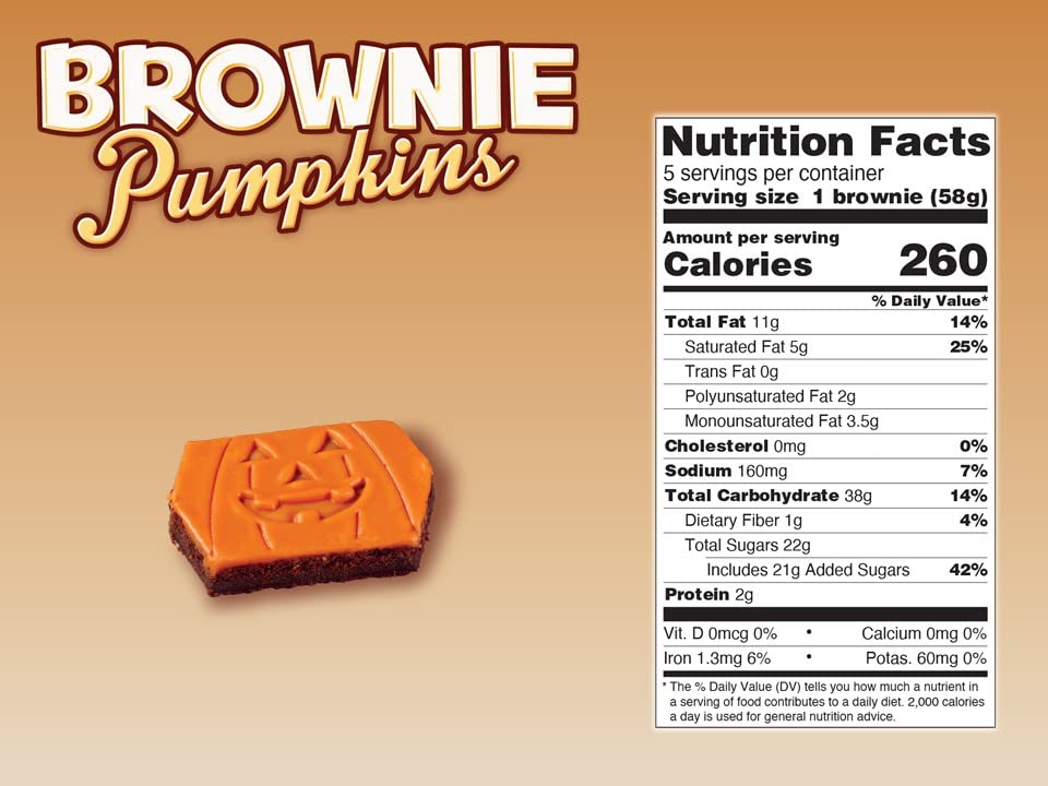 Little Debbie Pumpkin Brownies – Fudge Brownies with Orange Icing (Limited Edition Fall Treats)