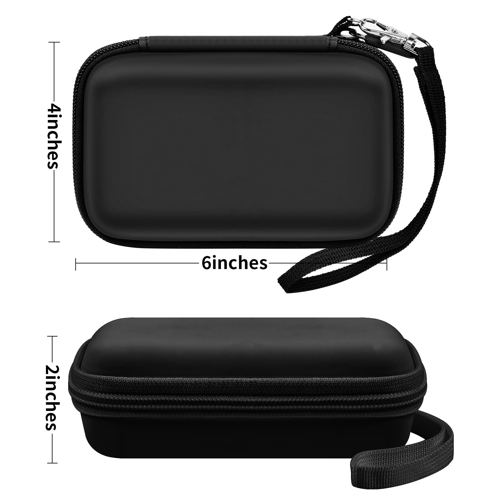 Hard Travel Case for 3-in-1 Wireless Charger – Protective Storage Organizer for Charging Station