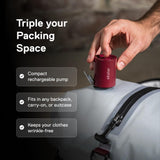 Ekster Vacuum Travel Bags with Portable Pump, Compression Packing Cubes for Luggage Space Saving Travel Organizer