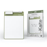 Kaite B5 Reusable Writing Pad – Ultra-Thin Matte Erasable Study Board with Fine Tip Pen (Olive Green)