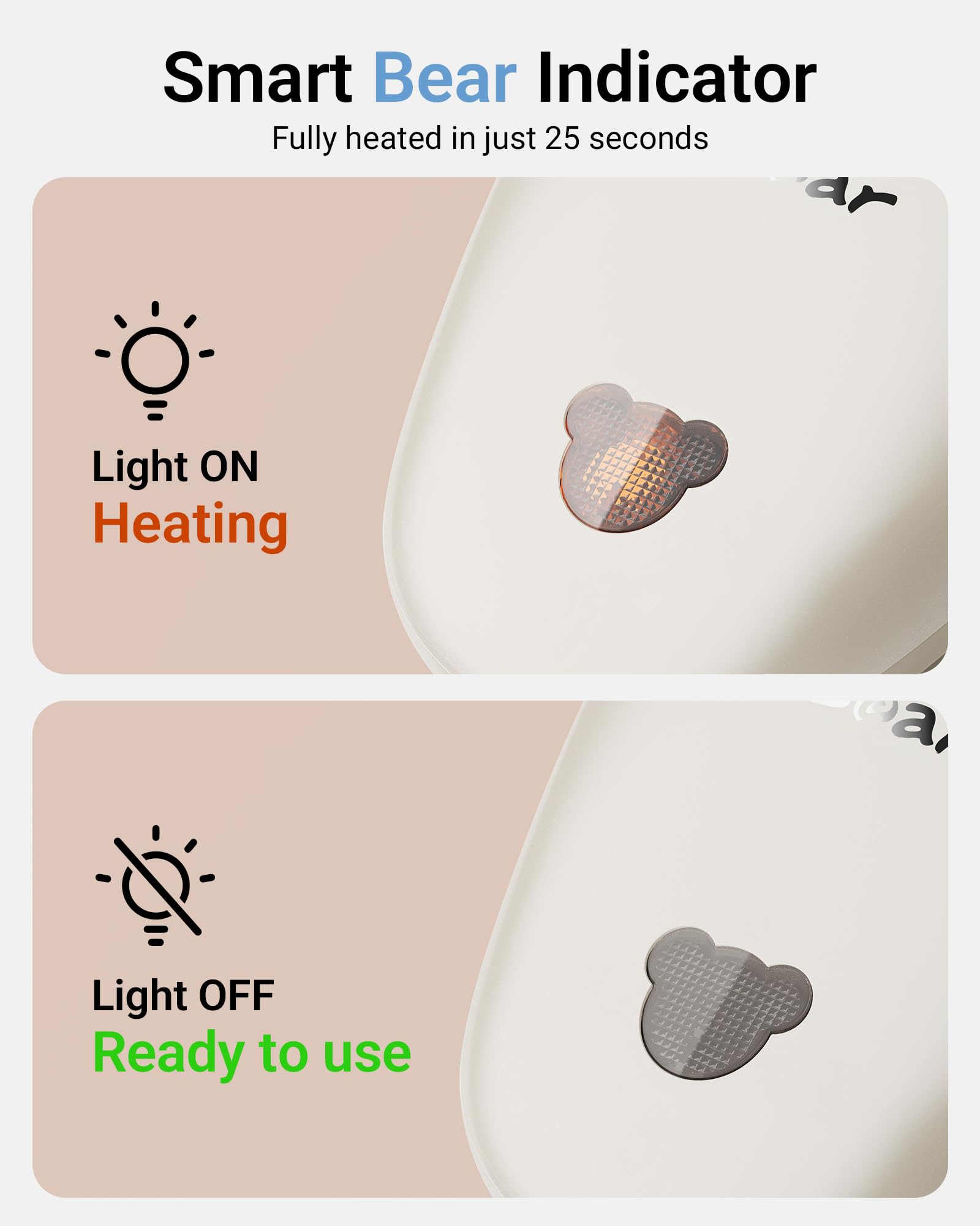 Bear 1300W Aromatherapy Handheld Garment Steamer 230ML Fast Heat Portable Wrinkle Remover for Clothes