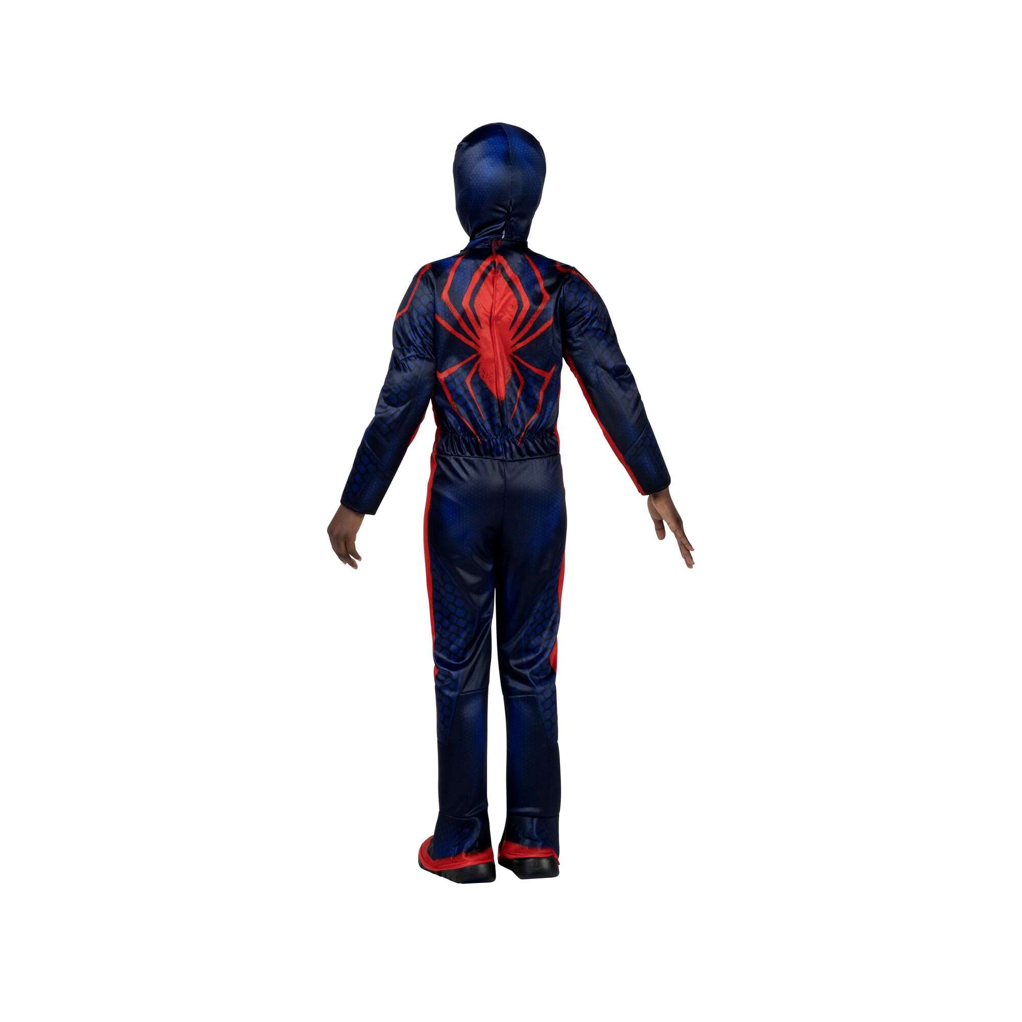 Miles Morales Qualux Costume for Kids – Deluxe Muscle Jumpsuit with Mask | Spider-Verse Hero Outfit