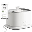 PETLIBRO Dockstream 2 Smart Cat Water Fountain 3L – WiFi Hydration Tracking & Pump-Free Design (White)