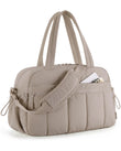 BAGSMART Gym & Travel Duffle Bag for Women – Lightweight Water-Resistant Weekender with Wet Pocket (Camel)