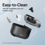 PETLIBRO Dockstream WiFi Smart Cat Water Fountain 3L – PawSense Hydration Monitoring System (Black)