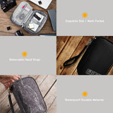 Portable Electronics Organizer Travel Case – Cable & Gadget Storage Bag for Chargers, USB Cords, Hard Drives & Tech Accessories
