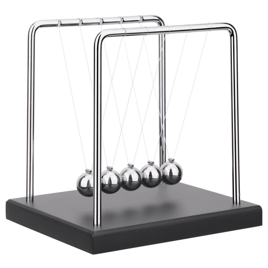 QLKUNLA Newton’s Cradle Kinetic Balance Balls Desk Toy Physics Motion Display Decorative Science Gadget