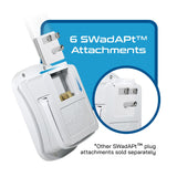 Worldwide Travel Power Adapter with USB-C PD 35W – International Plug Adapter with Dual US Outlets & Surge Protection