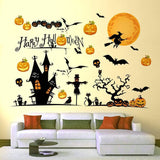 Halloween Window Clings – Double-Sided Reusable Stickers for Glass Doors, Windows & Smooth Surfaces
