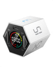 Ticktime Pomodoro Timer Cube with Flip Control, Custom Countdown & Stopwatch, Magnetic Rechargeable Focus Timer with Sound, Vibration & Silent Modes – Gray