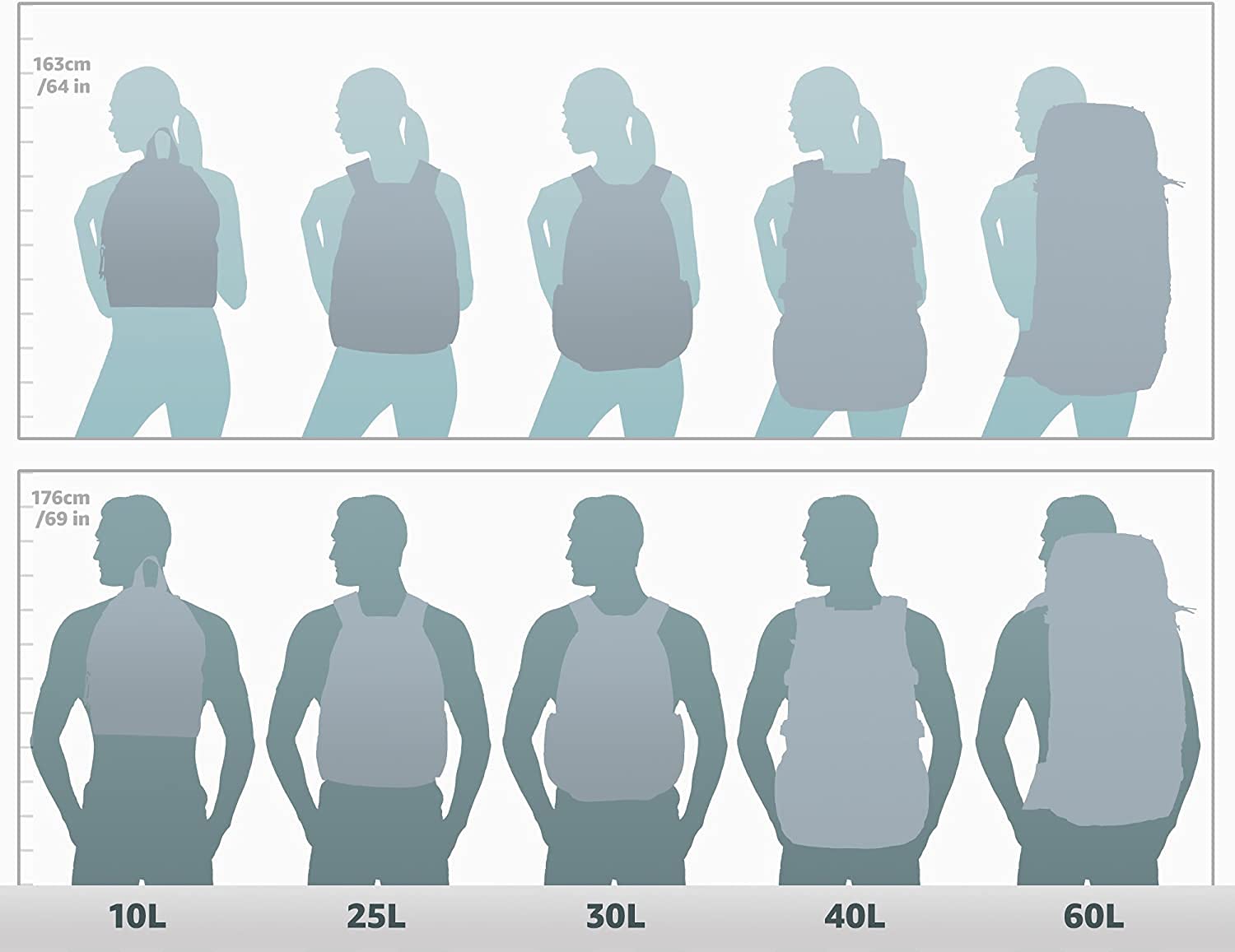 Everest Basic Medium School Backpack Lightweight Daily Bookbag with Front Zipper Pocket