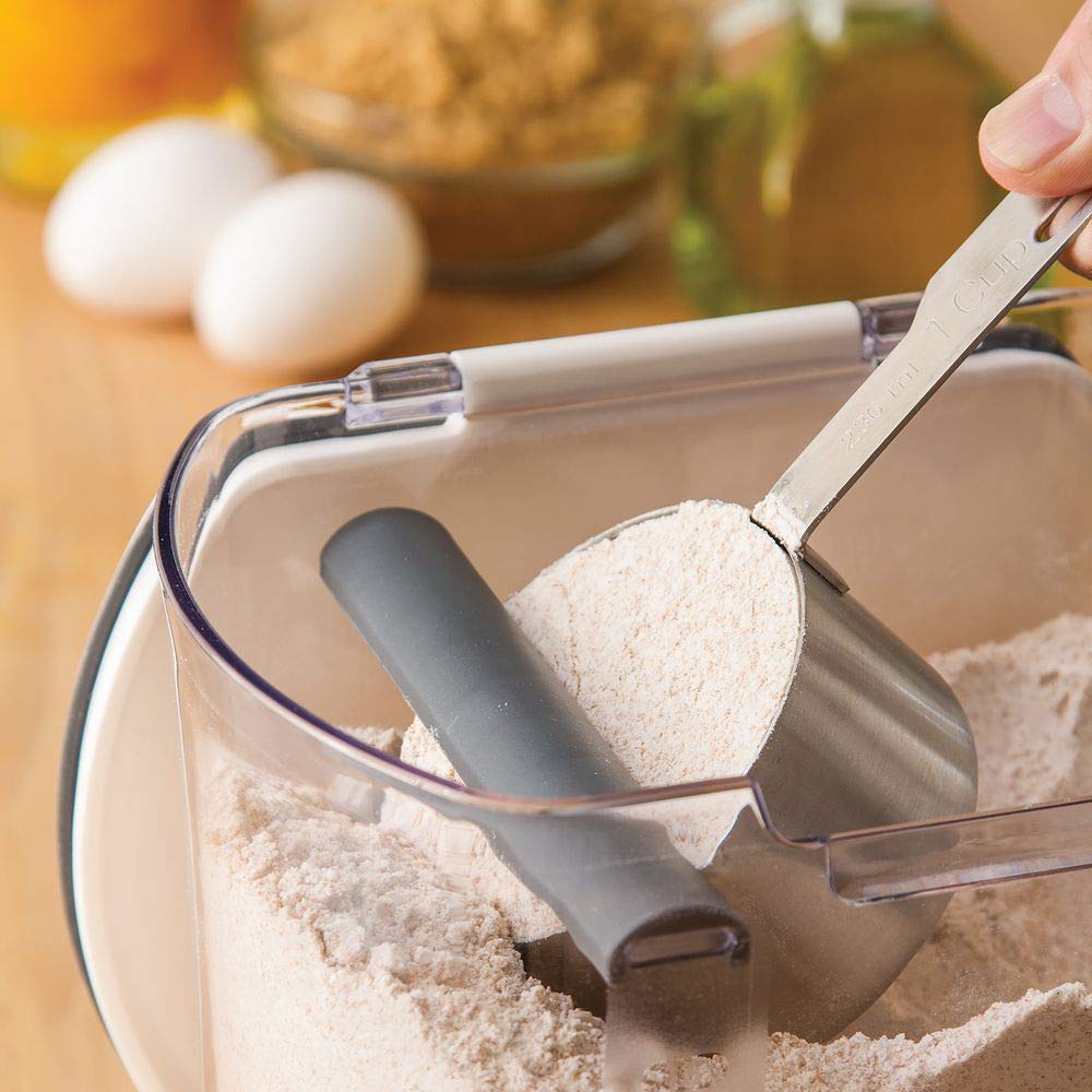 Prepworks ProKeeper 6-Piece Baking Storage Container Set – Flour, Sugar & Brown Sugar Keepers