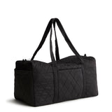 Vera Bradley Women’s Performance Twill Large Original Duffel Bag – Lightweight Quilted Travel Bag (Moonless Night)