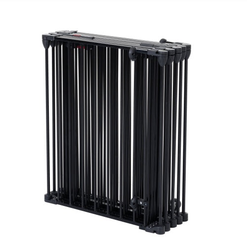 200" Adjustable Safety Gate – 8-Panel Metal Play Yard & Door Gate, Configurable Freestanding Barrier for Stairs, Fireplaces, Pets & Christmas Trees
