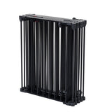 200" Adjustable Safety Gate – 8-Panel Metal Play Yard & Door Gate, Configurable Freestanding Barrier for Stairs, Fireplaces, Pets & Christmas Trees