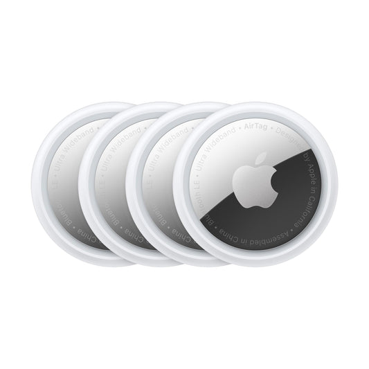 Apple AirTag Bluetooth Tracker, Precision Finding Smart Item Locator with Find My Network and Replaceable Battery