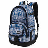 RickyH Style School & College Backpack with Laptop Compartment, Lightweight Multi-Pocket Daypack