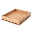Draworia Solid Beechwood Pull-Out Cabinet Drawer – Soft-Close, Pre-Assembled Precision Fit Organizer