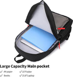Black Grey Kids Backpack Set with Insulated Lunch Bag