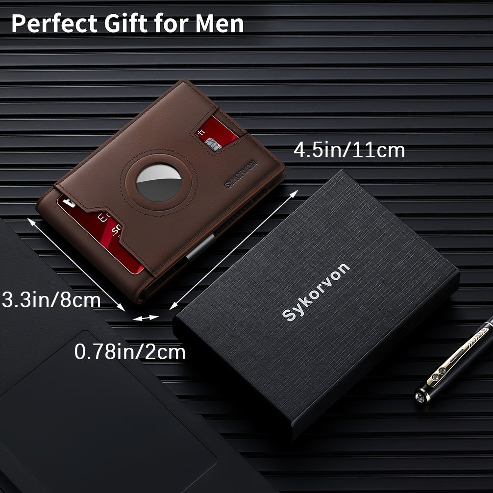 Slim & Stylish Bifold Design with RFID Protection