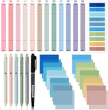 38-Piece Book Annotation Kit with Highlighters, Tabs and Sticky Notes