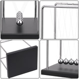 QLKUNLA Newton’s Cradle Kinetic Balance Balls Desk Toy Physics Motion Display Decorative Science Gadget