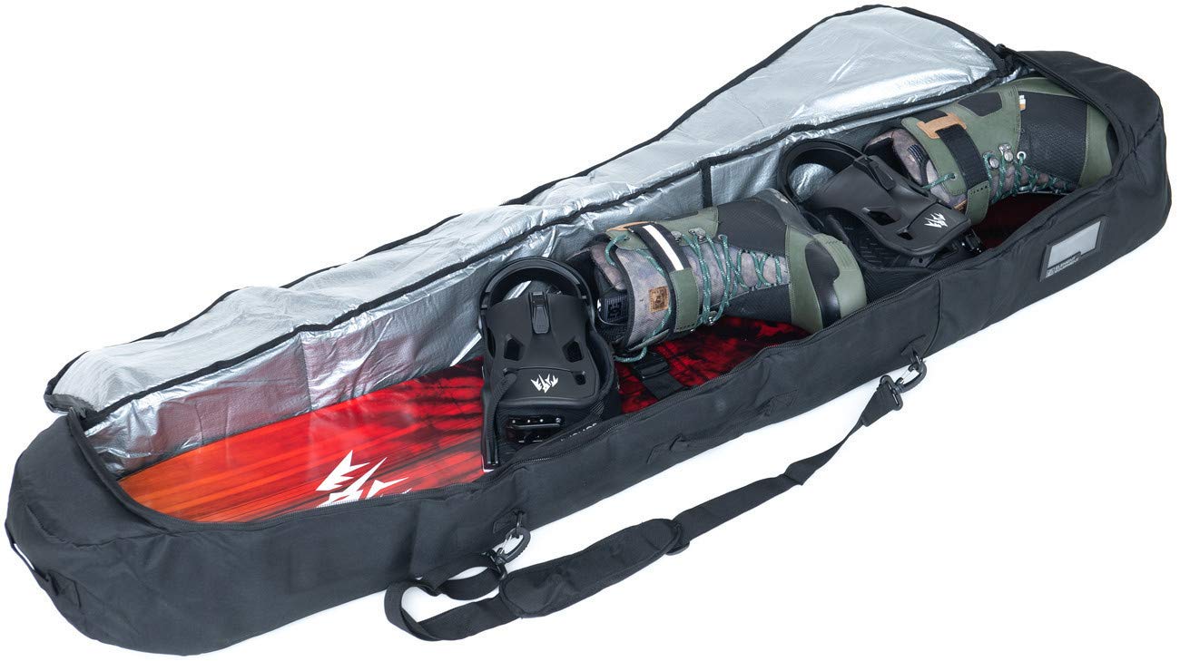 Element Equipment Deluxe 360° Padded Snowboard Travel Bag – Ultra Durable Ripstop Protection