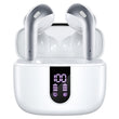 TAGRY X08 Wireless Bluetooth Earbuds with LED Power Display, Wireless Charging Case & 60H Playback – Waterproof Stereo Headphones White