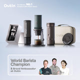 Portable Espresso Machine – Self-Heating Travel Coffee Maker with 20 Bar Pressure & USB-C Charging
