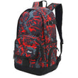 RICKYH Style School & Travel Backpack for Men & Women – Lightweight College Daypack with Laptop Sleeve (New Red)