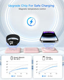 3-in-1 Foldable Magnetic Wireless Charging Station for iPhone, Apple Watch & AirPods