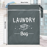 Travel Laundry Bag Set, Waterproof Wet Dry Bag for Dirty Clothes