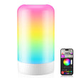 RGBICWW Smart Touch Table Lamp – 16M Colors, 500LM Dimmable Light with Music Sync & App Control
