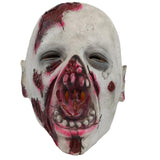Realistic White Latex Zombie Mask – Handmade Horror Face Mask for Halloween & Cosplay 😱🩸