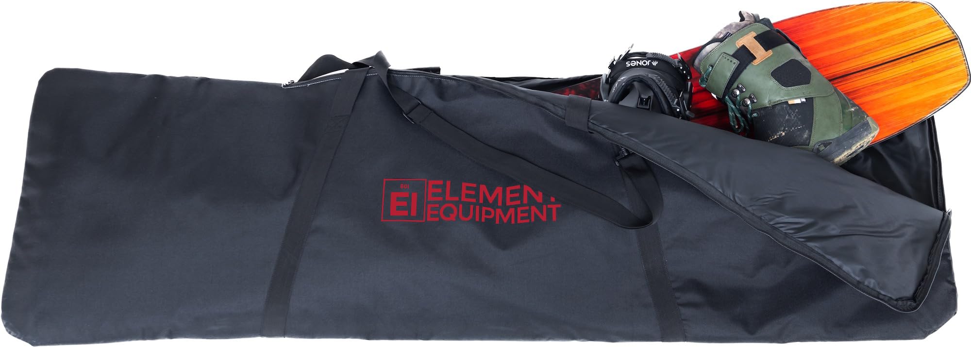 Element Equipment Padded Snowboard Bag – Single Board Travel Case up to 165cm (Aztec Design)