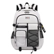 Lightweight Waterproof School & College Backpack with Ergonomic Support, Chest Strap, Fashion Keychain