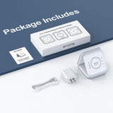 3-in-1 Magnetic Wireless Charging Station – Foldable Charger for iPhone, Apple Watch & AirPods