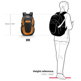Swissdigital Design Laptop Backpack with USB-C Charging Port and RFID Protection, 31L Daily Travel Bag