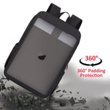 MAXTOP Deep Storage Laptop Backpack with USB Charging – Water-Resistant 15.6″ College & Work Backpack (Black)