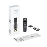 Mini Rechargeable LED Flashlight – Magnetic Pocket Light with USB Charging & Hands-Free Design