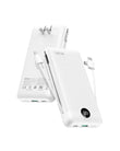 20000mAh Power Bank with Built-in AC Wall Plug & Cables – 22.5W Fast Charging Portable Charger with LED Display for iPhone, Samsung & USB Devices