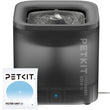 PETKIT Wireless Pump 3.0 Cat Water Fountain 3L – Ultra-Quiet 25dB Safety Separation Design (Grey)