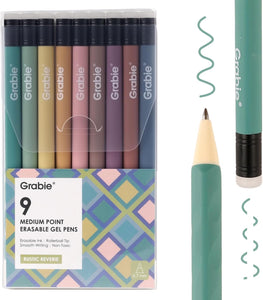 9 Colors Pens: Rustic Reverie