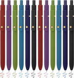 6-Pack Quick-Dry Multicolor Gel Pens with 0.7 mm Tips
